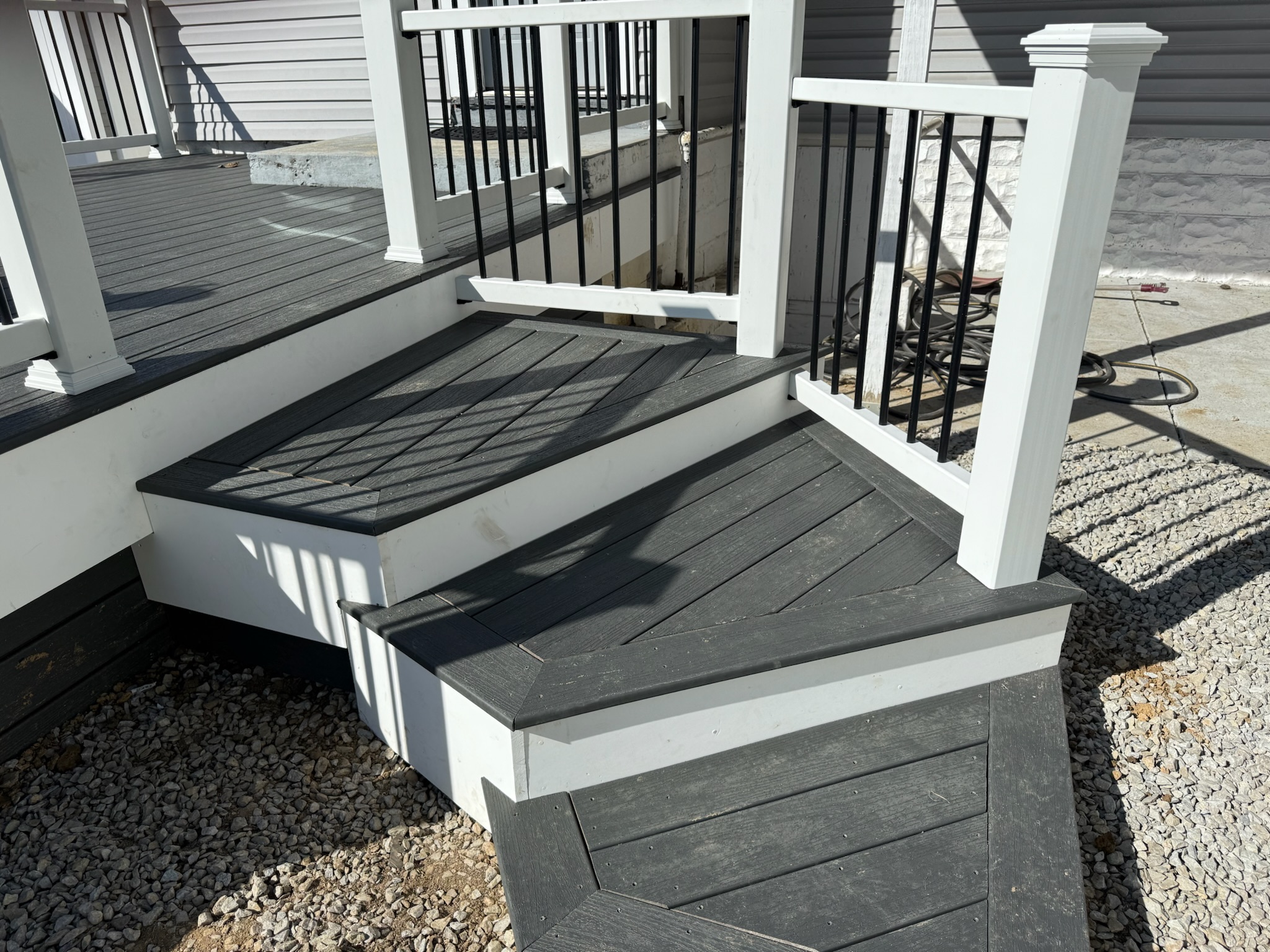 Deck project in Louisville