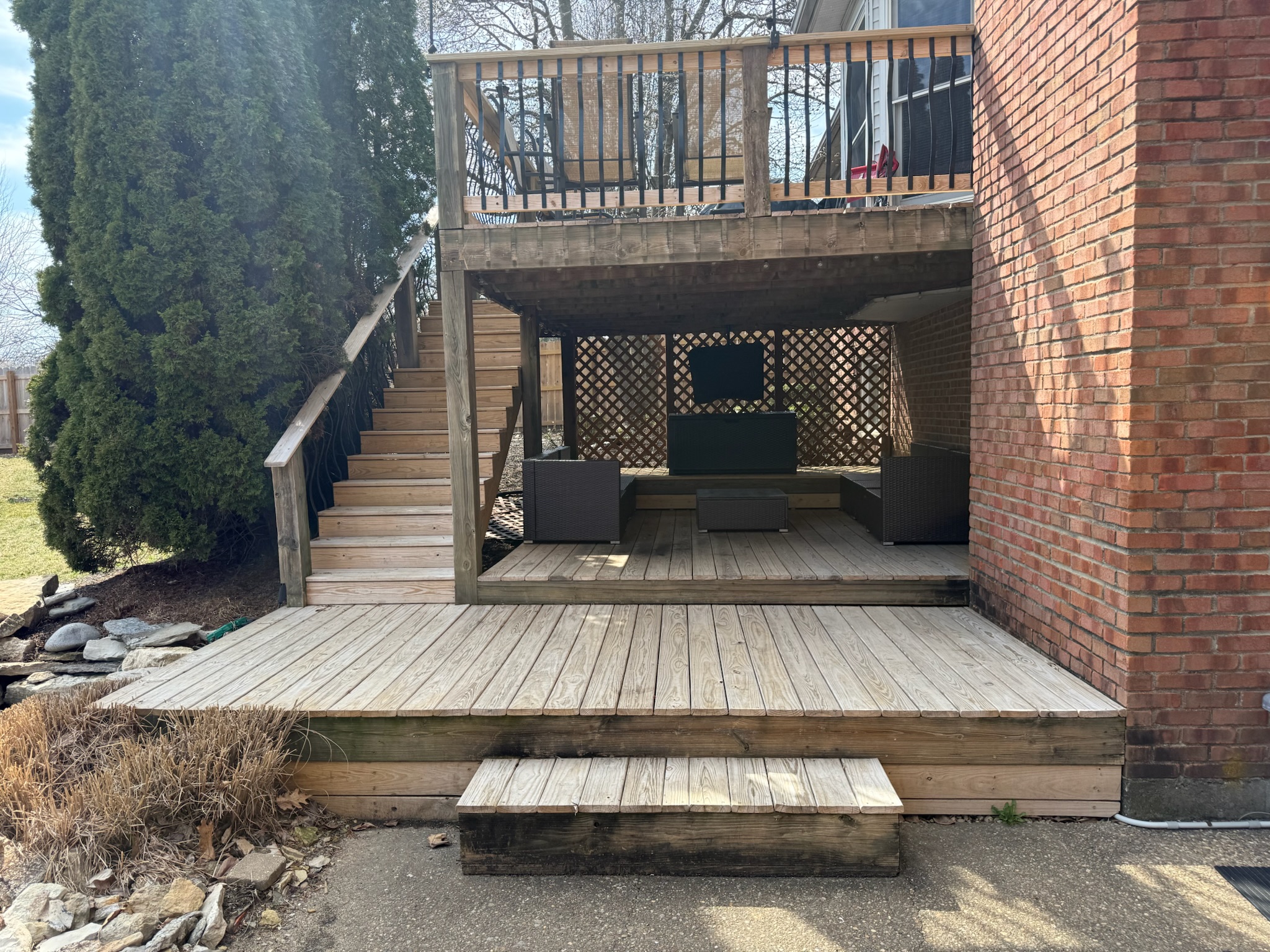 Deck project photo