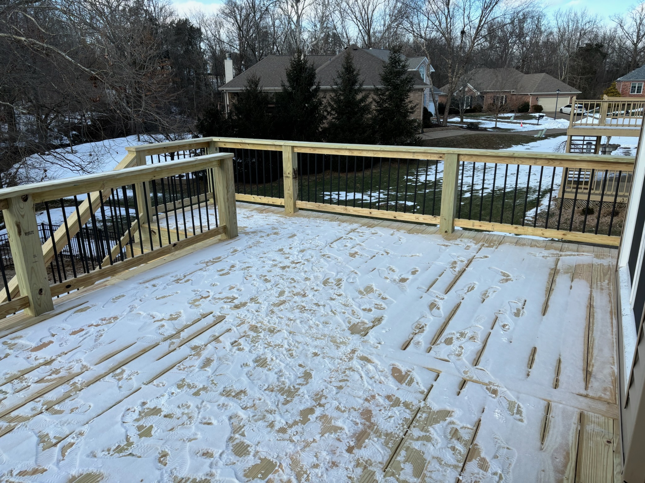 Deck project photo