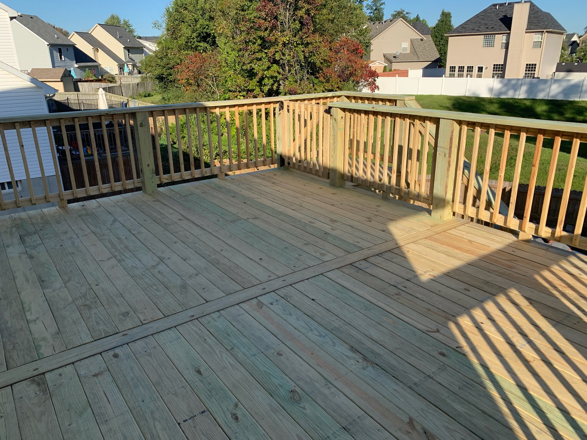 Deck project photo