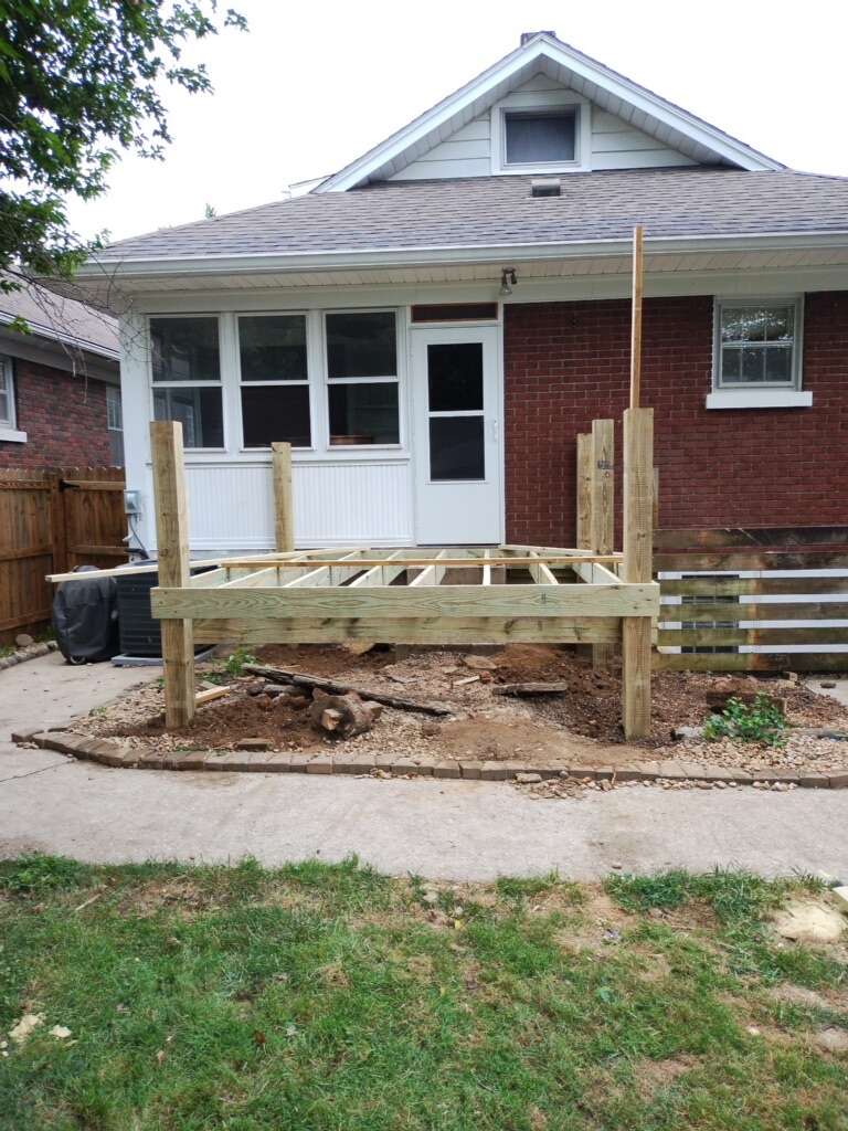 Deck project photo
