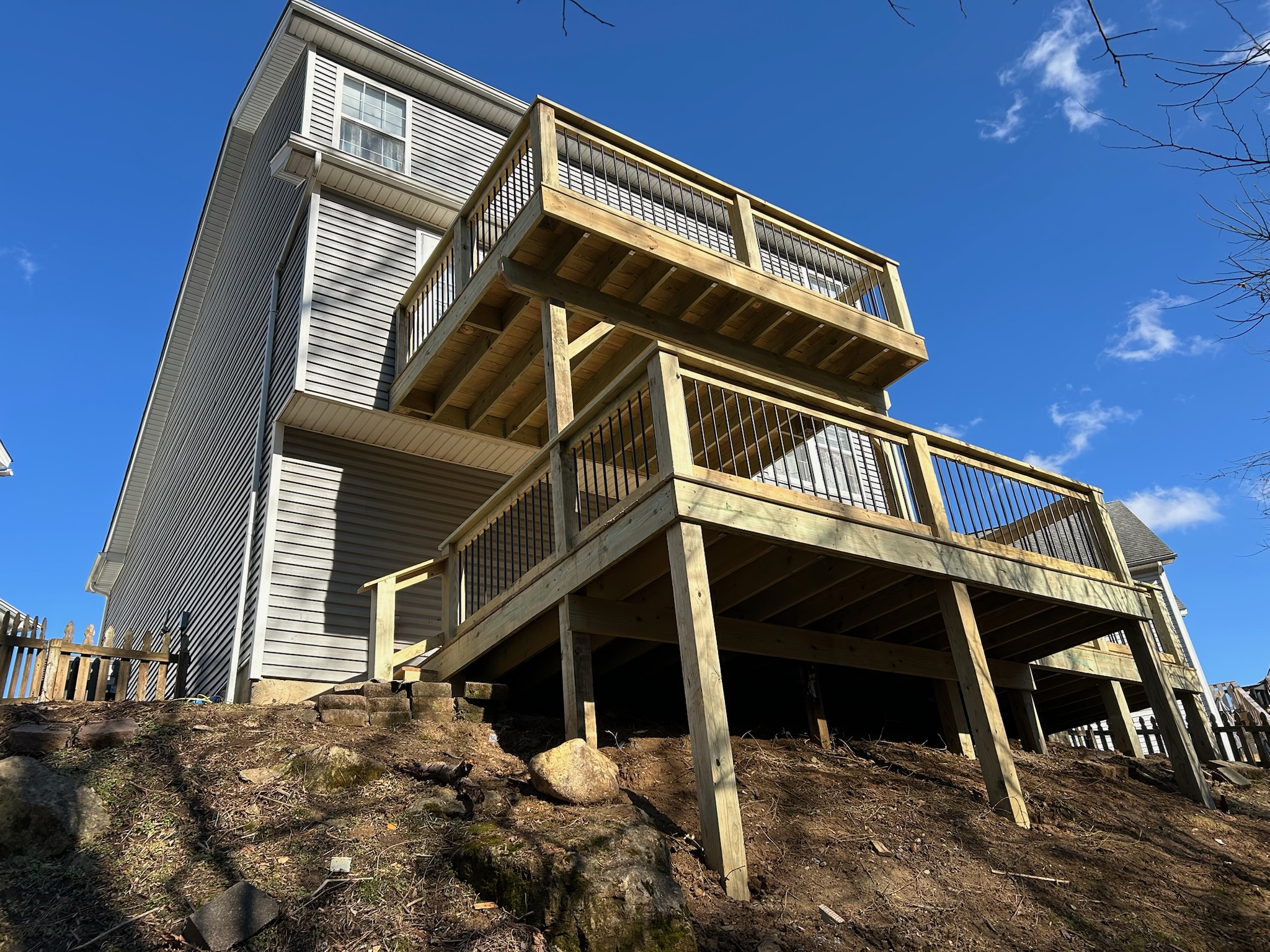 Deck project photo