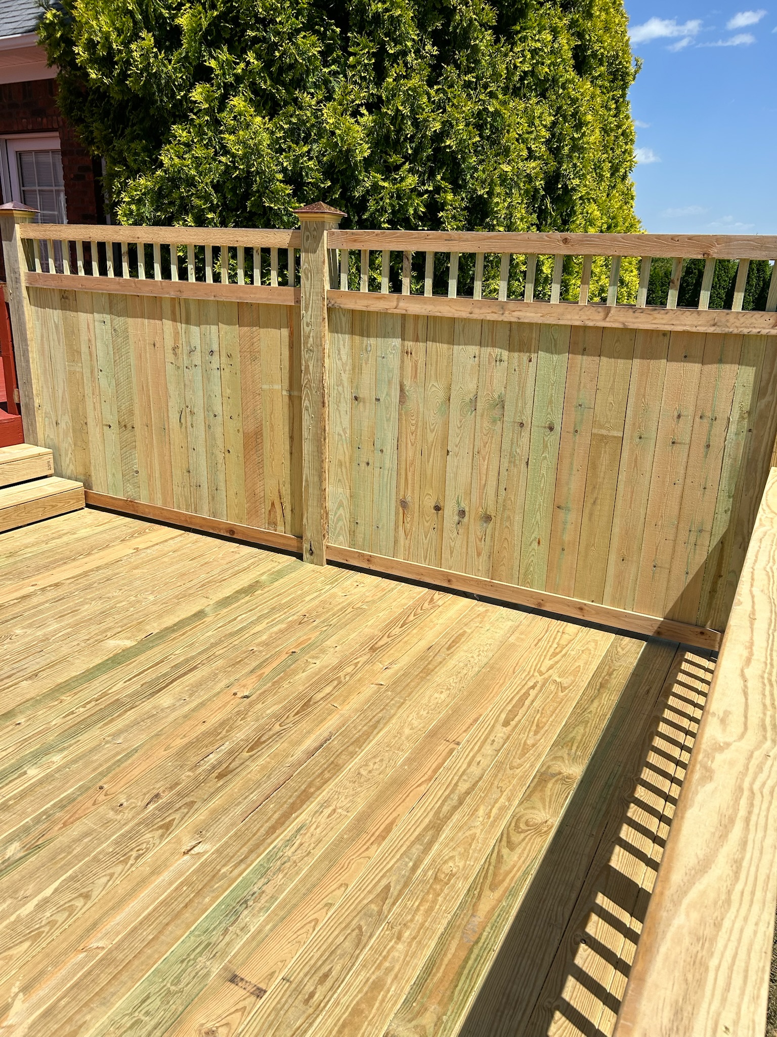 Deck project photo