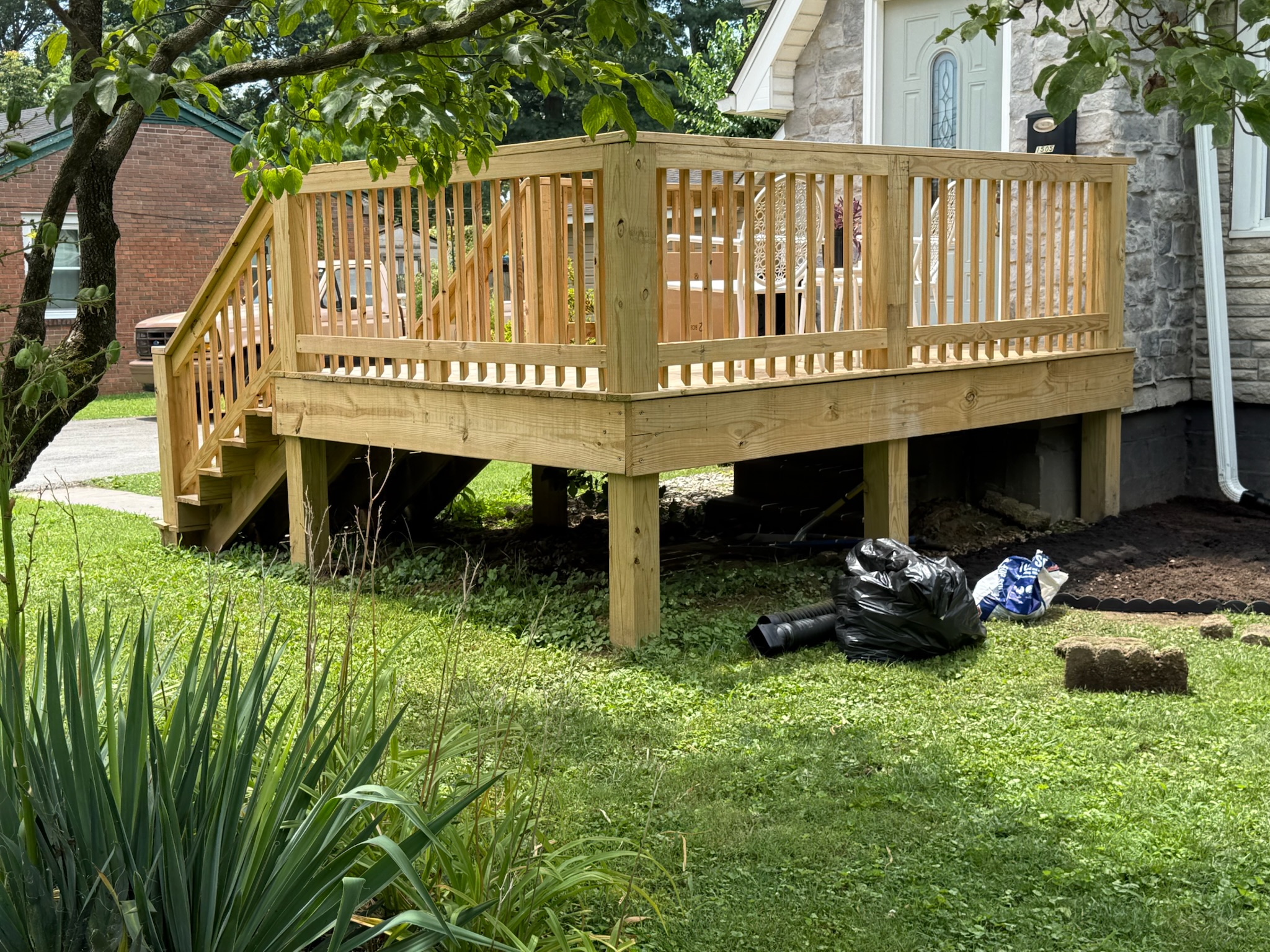 Deck project photo
