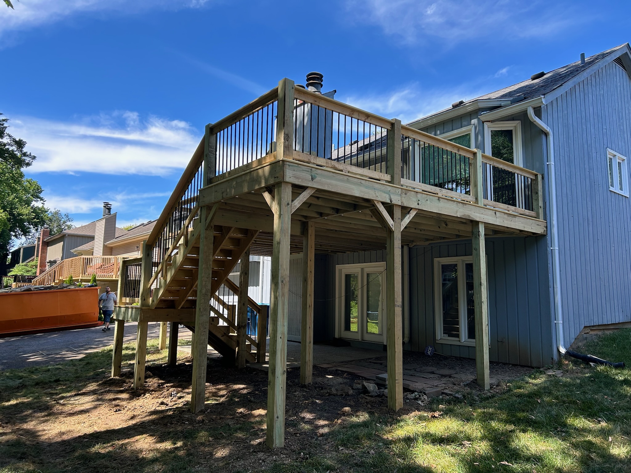 Deck project photo