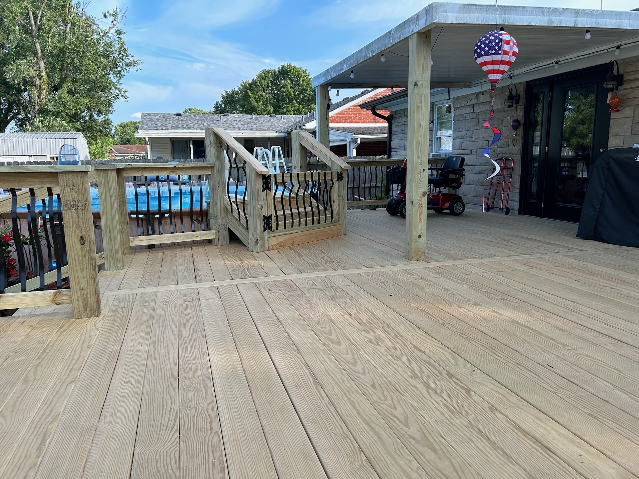 Deck project photo