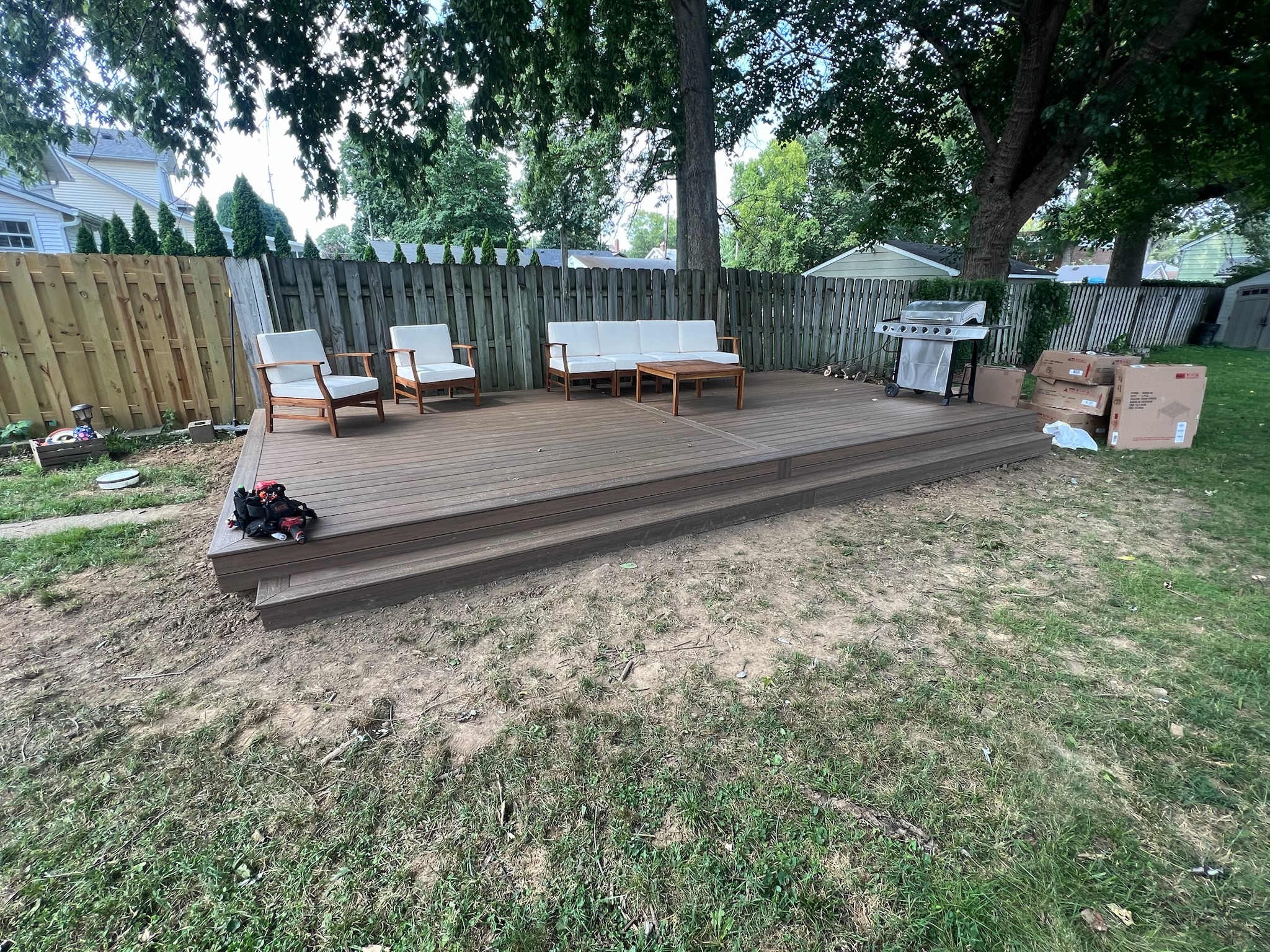 Deck project photo