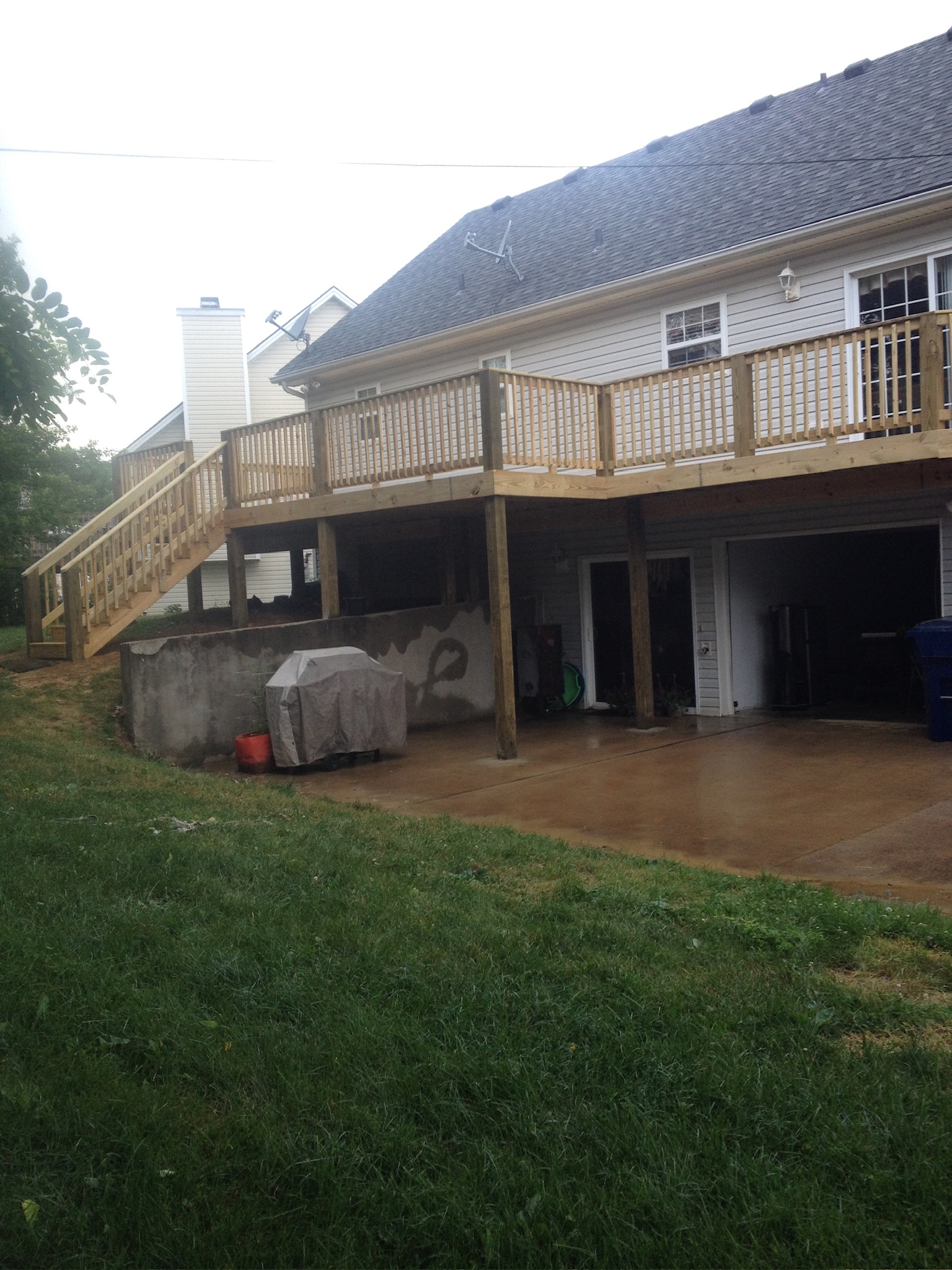 Deck project photo
