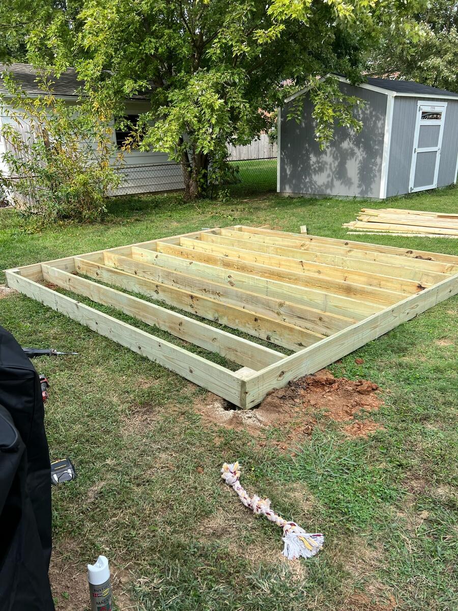 Deck project photo
