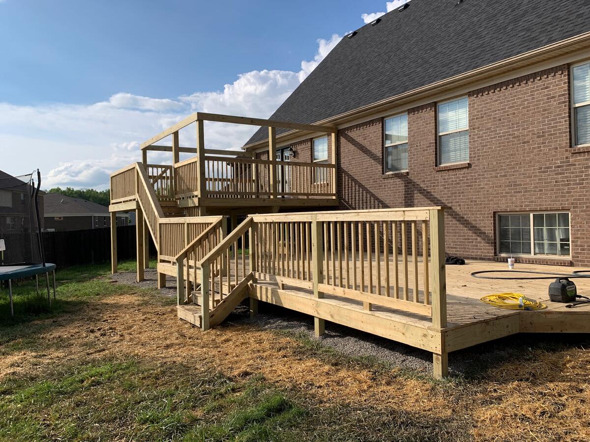 Deck project photo