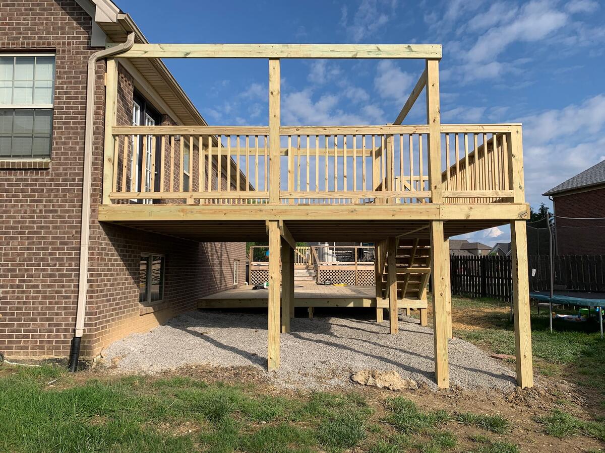 Deck project photo