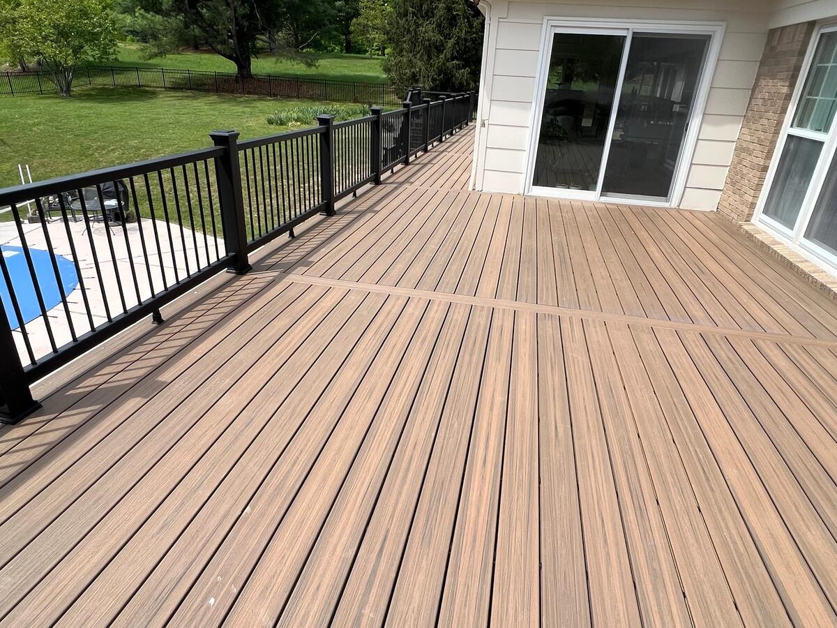 Deck project photo