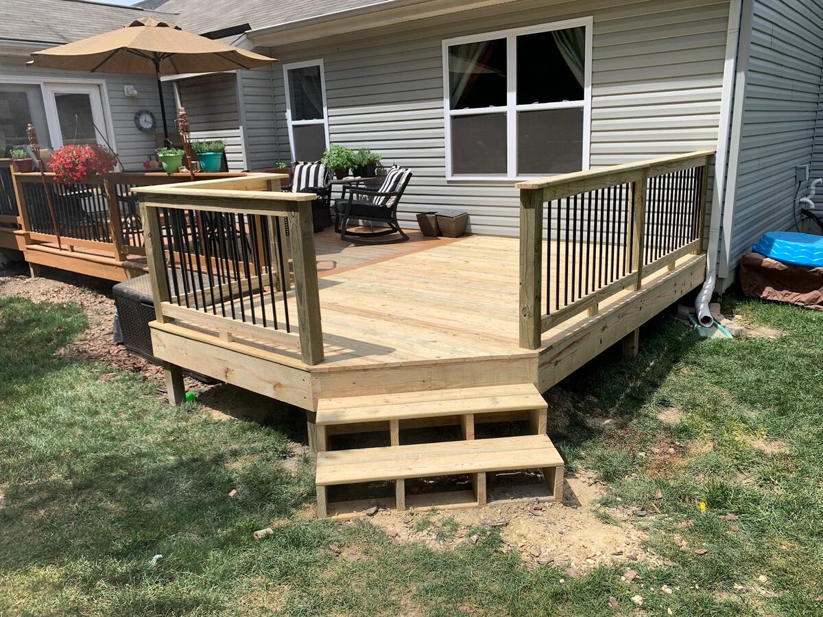 Deck project photo