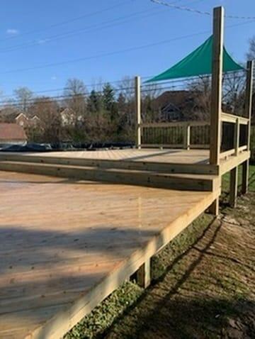 Deck project photo