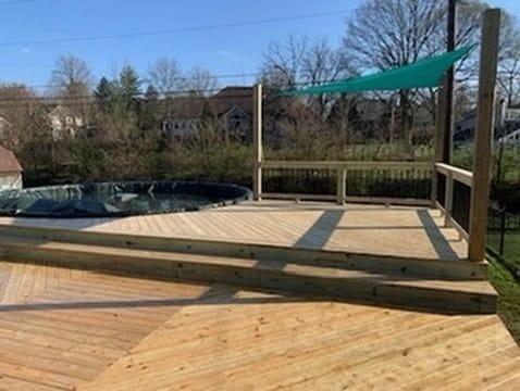 Deck project photo