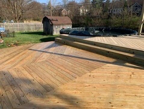 Deck project photo