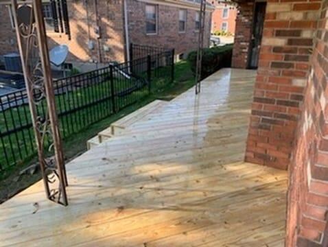 Deck project photo