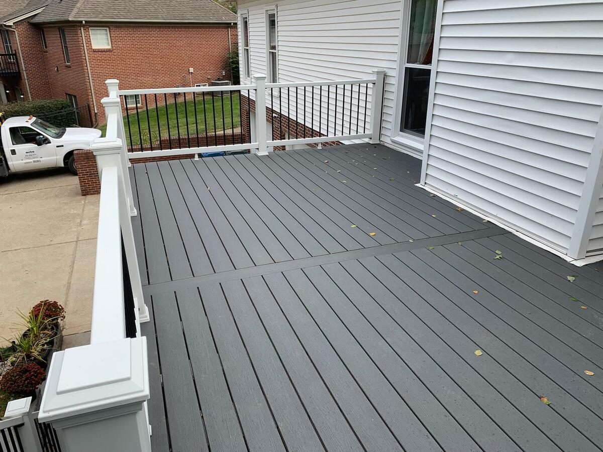 Deck project photo