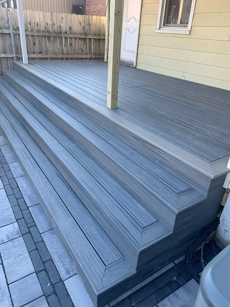 Deck project photo