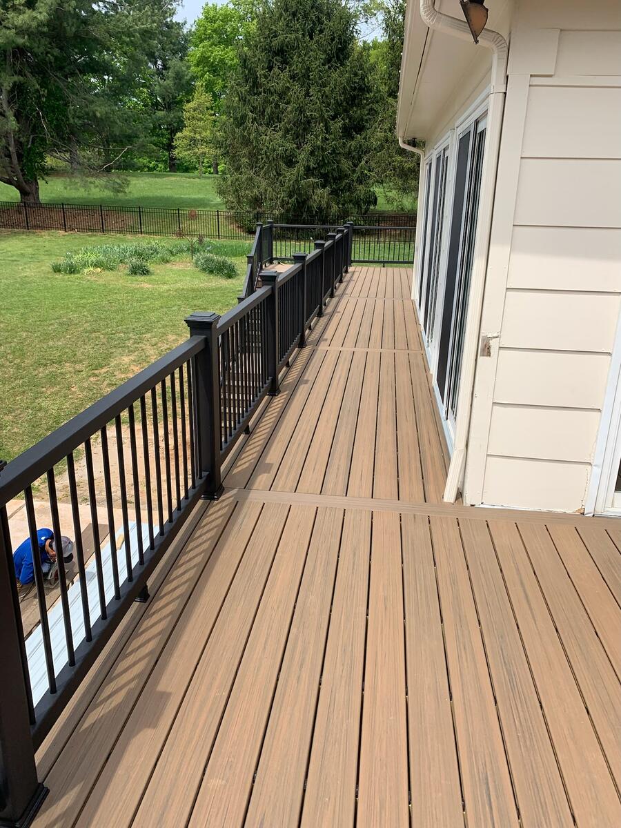 Deck project photo
