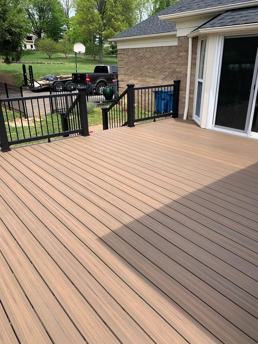 Deck project photo