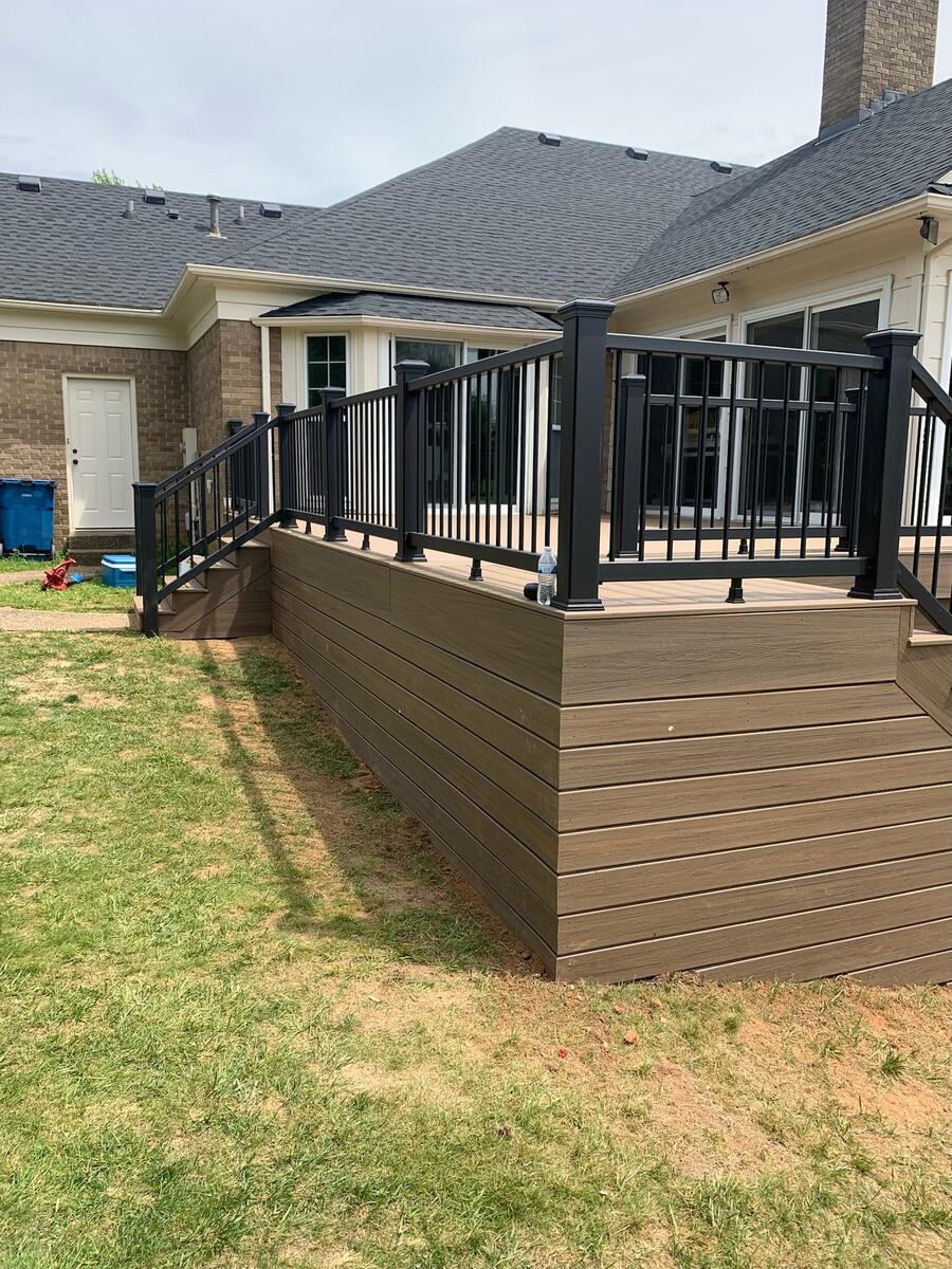 Deck project photo