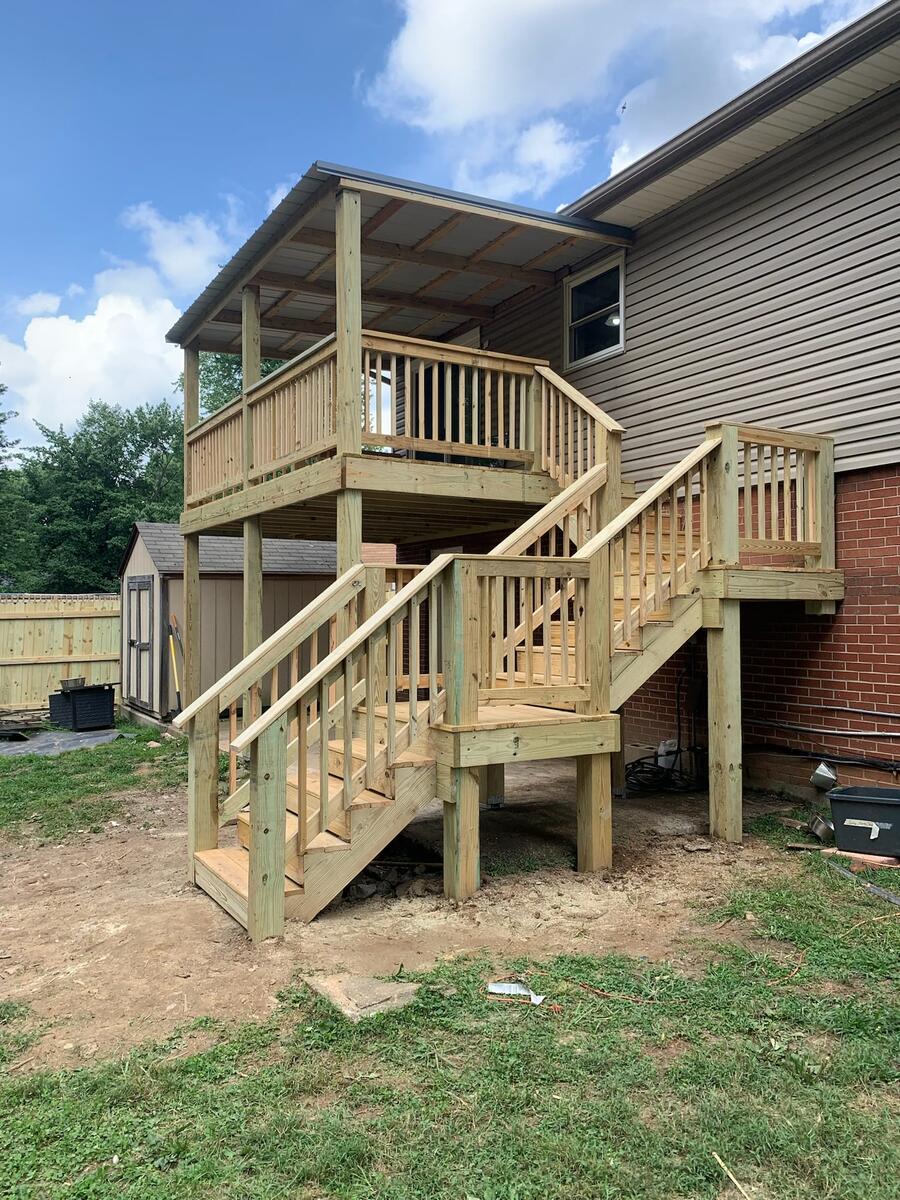 Deck project photo