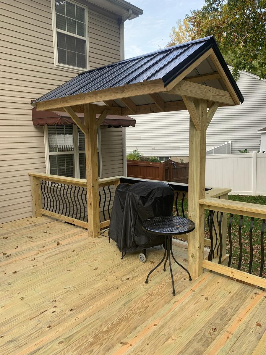 Deck project photo