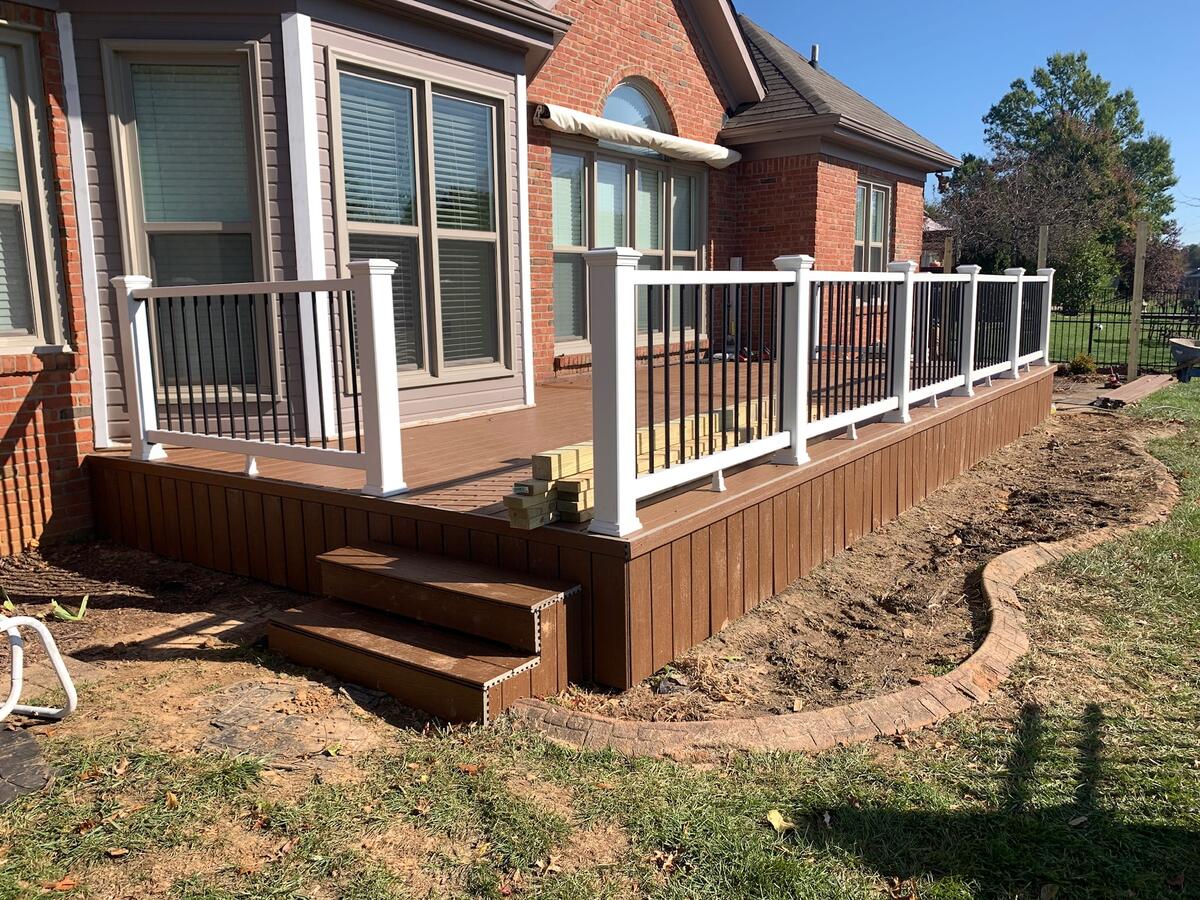 Deck project photo