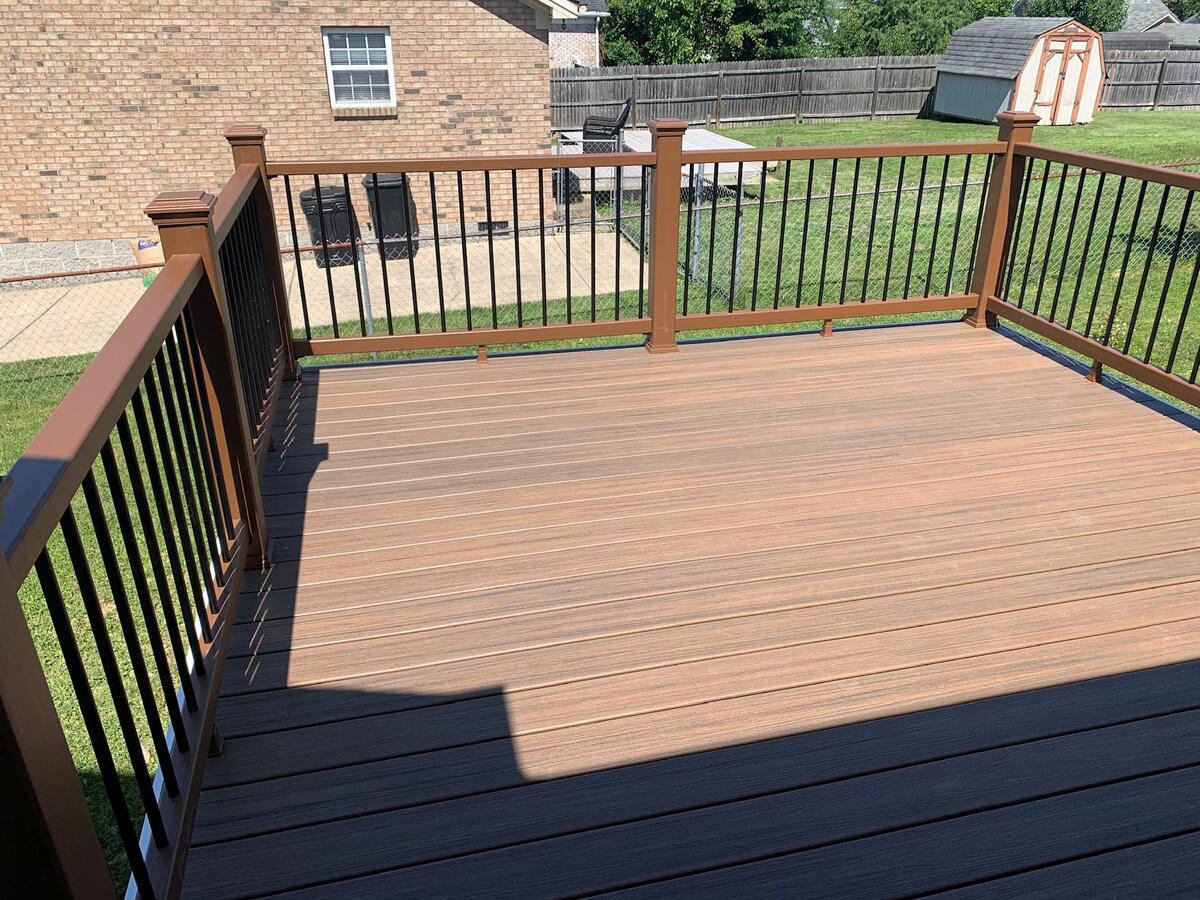 Deck project photo