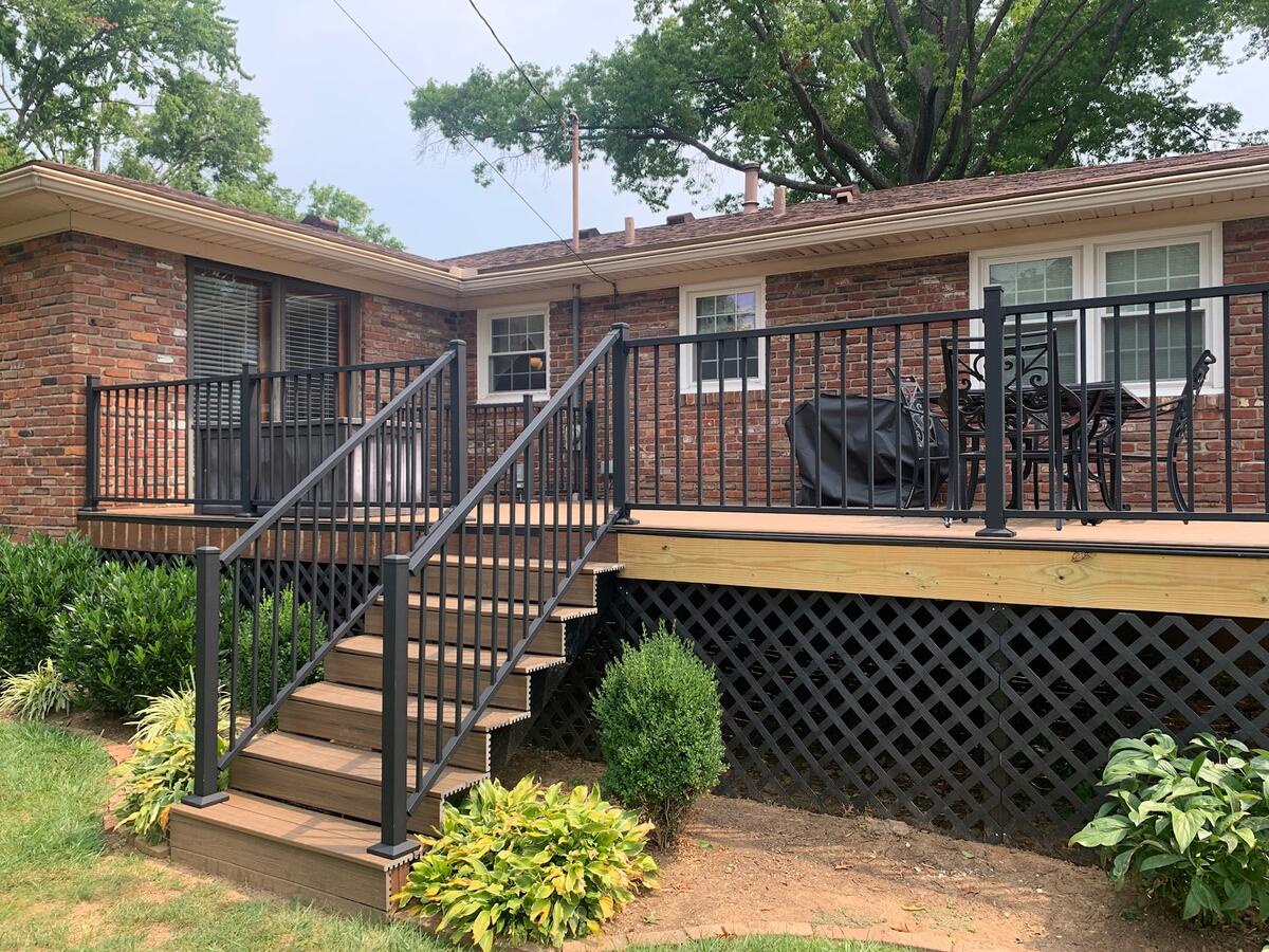 Deck project photo