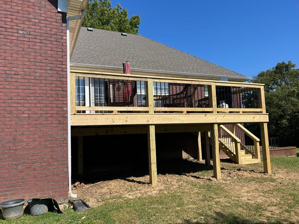 Deck project photo