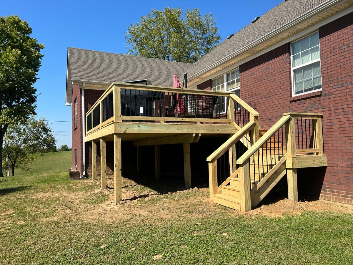 Deck project photo