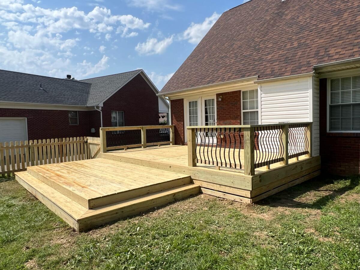 Deck project photo