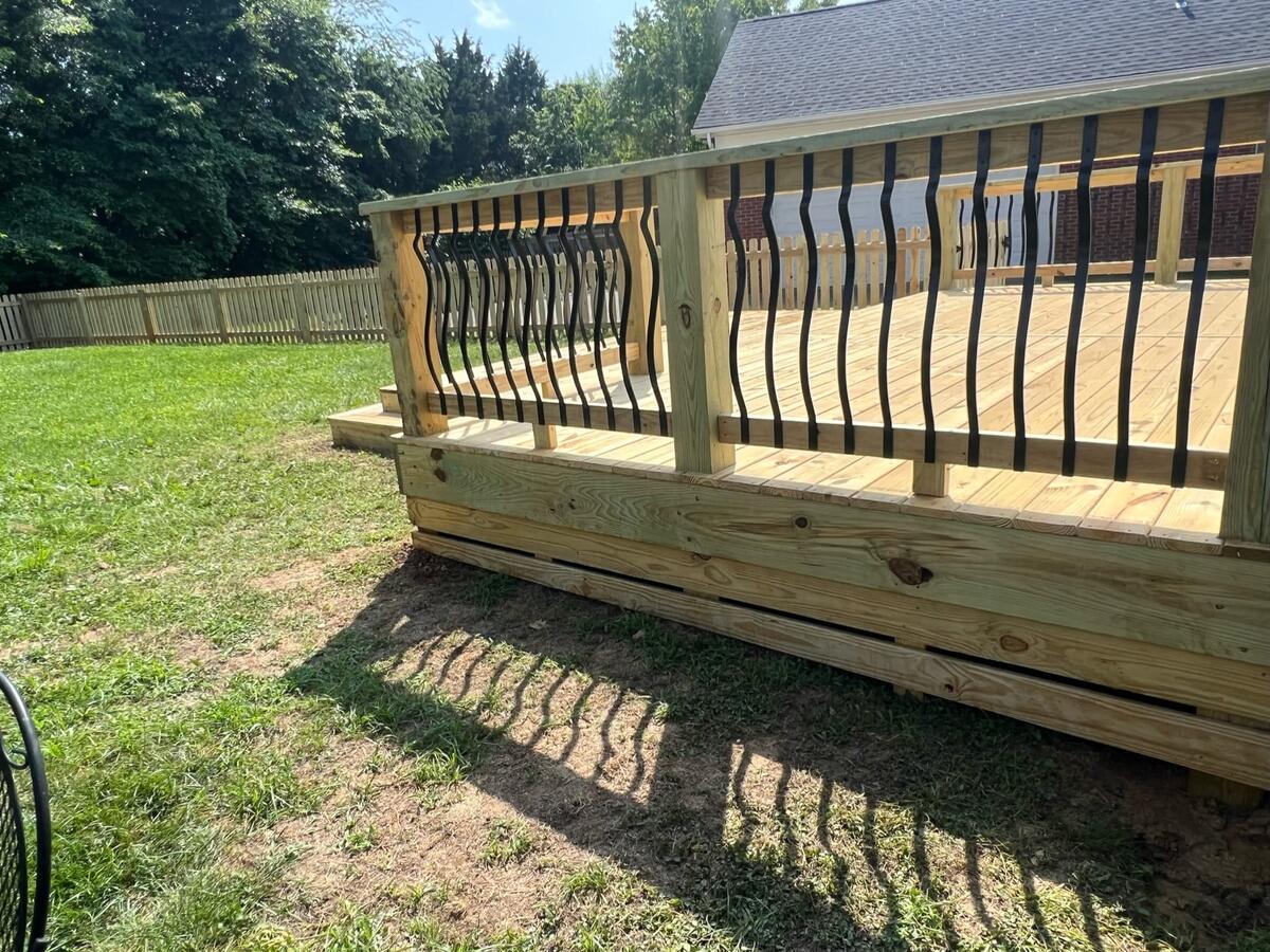 Deck project photo